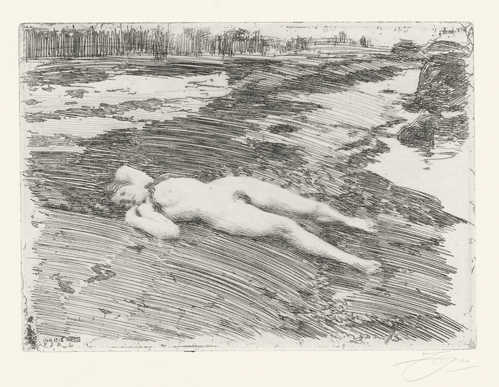  安德斯·莱奥纳德·佐恩 Anders Leonard Zorn —— 佐恩(素描) (116)